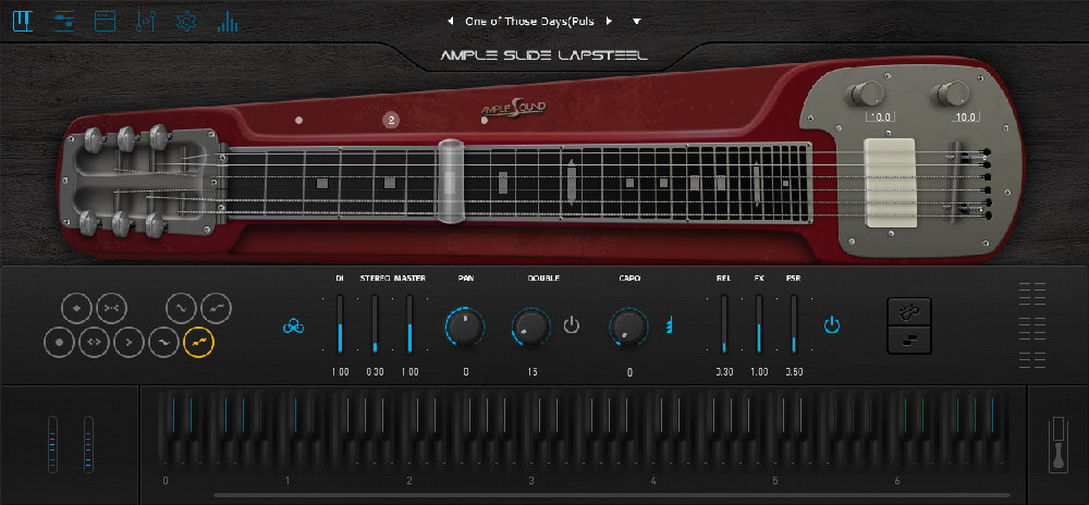Ample Slide Lapsteel - GUI