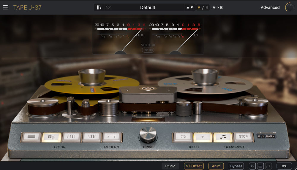 Tape J-37 - Color Mode 2 UI