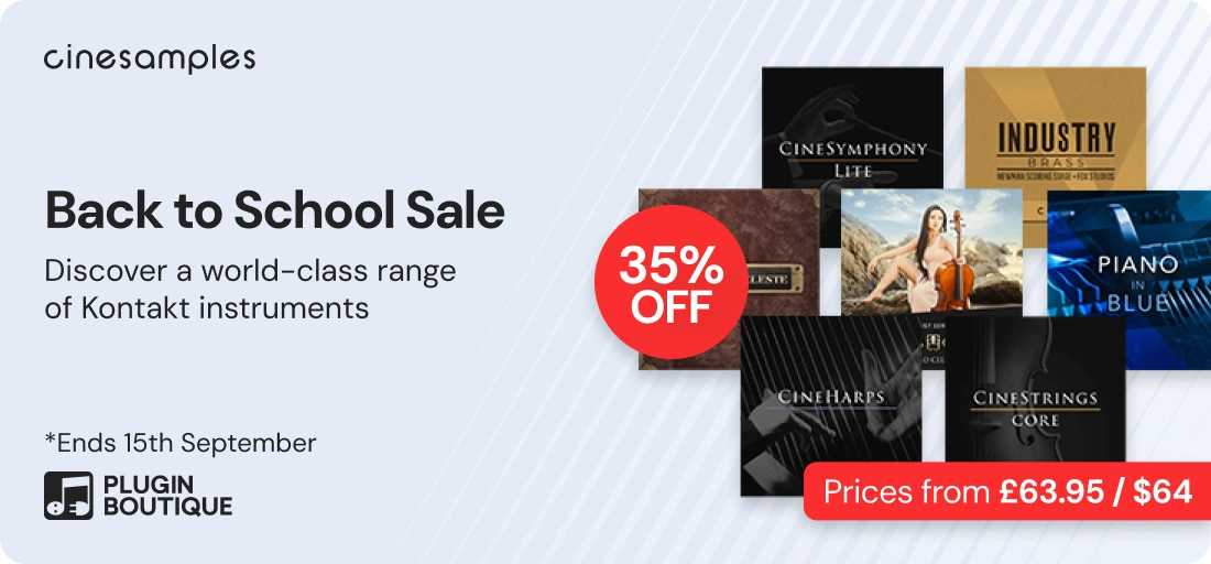 Cinesamples Back to School Sale
