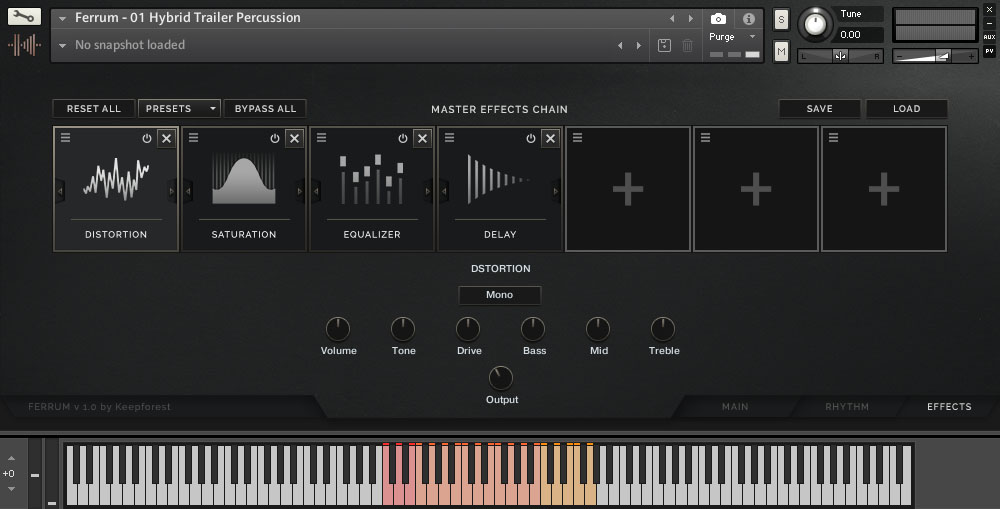 Keepforest Ferrum - Modern Trailer Percussion - UI Image 2