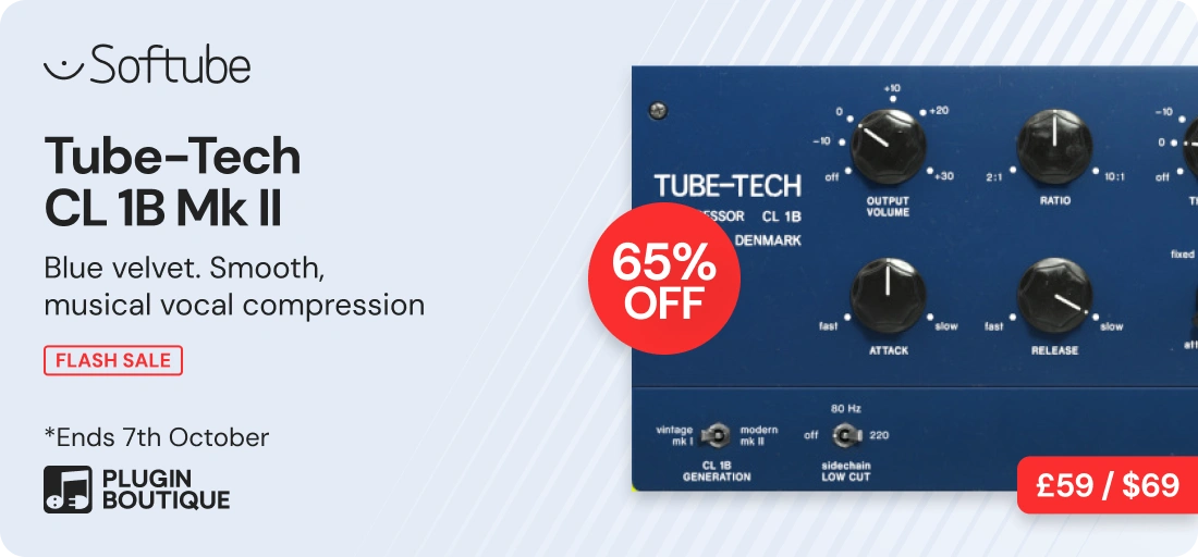 Softube Tube-Tech CL 1B Mk II Analogue Emulations Month Sale (Exclusive)