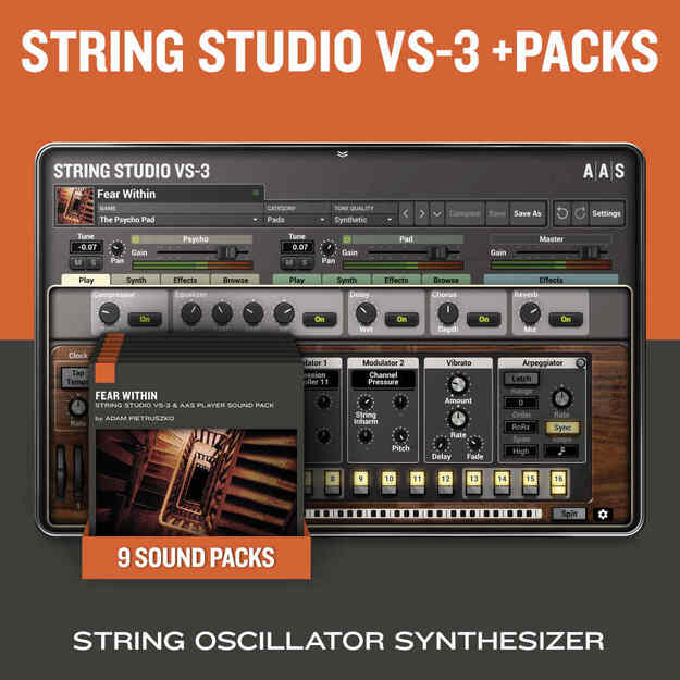 String Studio VS-3 + PACKS interface