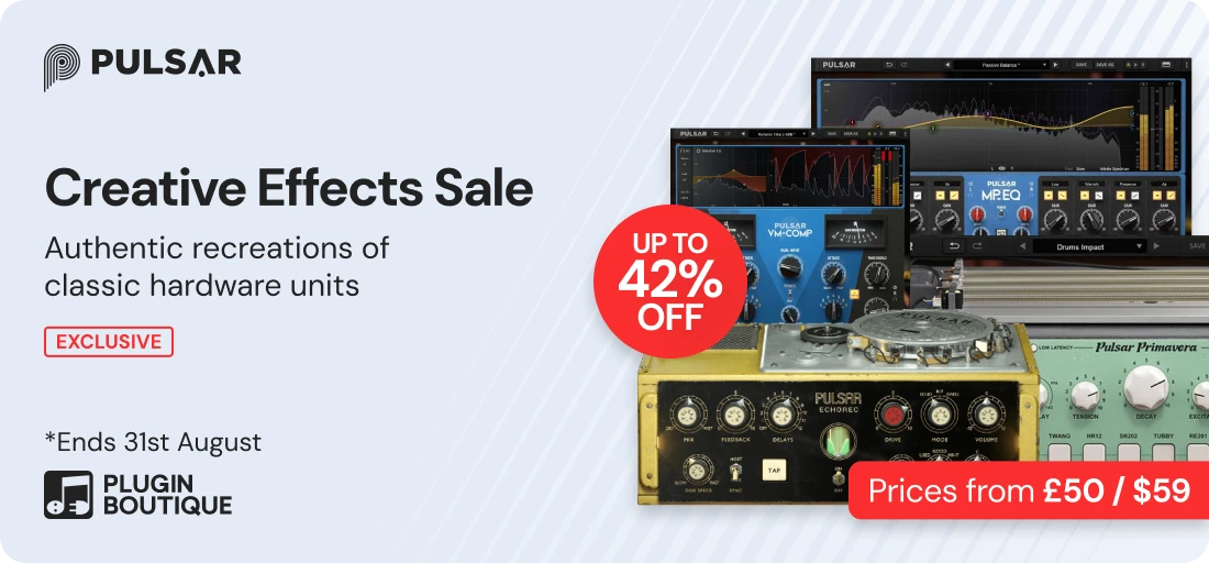Pulsar Audio Creative Effects Sale (Exclusive)