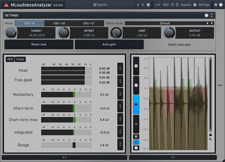 MLoudness Analyzer Image 2