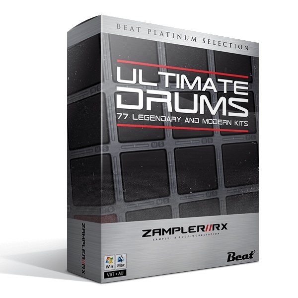 Zampler Expansion: Ultimate Drums interface