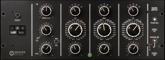 Master EQ 432 interface