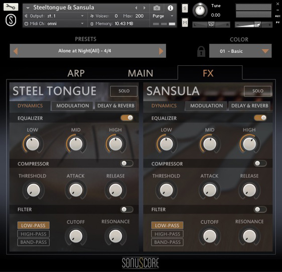 Sonuscore Origins Vol.1: Steel Tongue & Sansula - FX