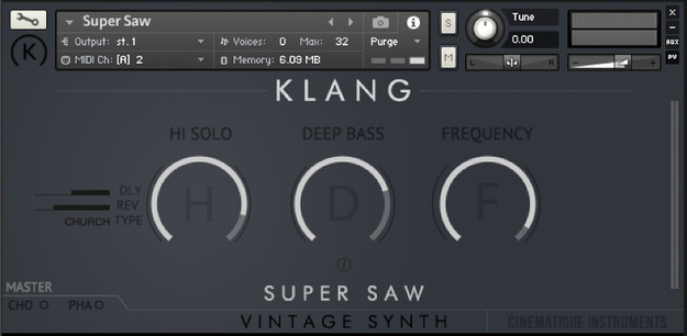 VINTAGE SYNTH: Super Saw screenshot