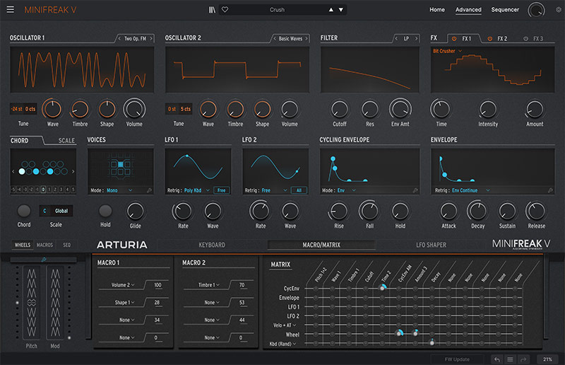 MiniFreak V - Macro Matrix