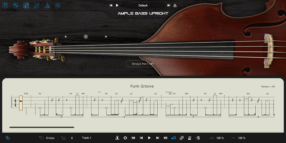 Ample Bass Upright - UI 3