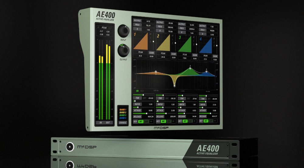 McDSP AE400 Active EQ HD v7 - Hero Shot