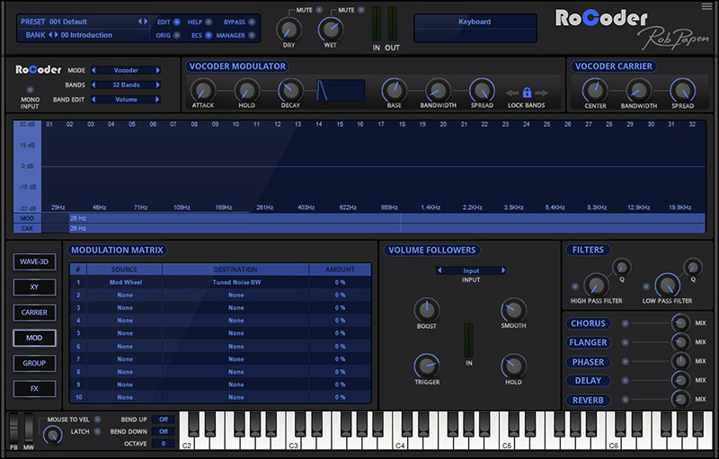 Rob Papen RoCoder - MOD UI