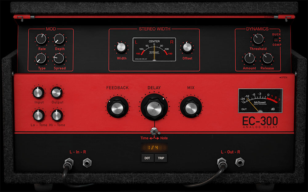 EC-300 Echo Collection - Analog UI