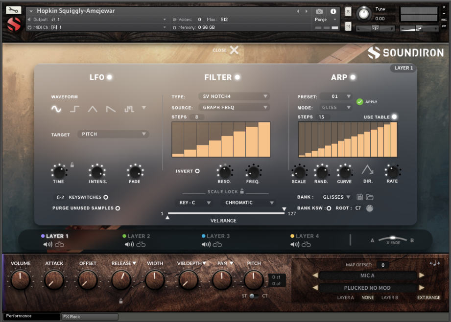 Hopkin Instrumentarium: Squiggly Amejewar - Gliss UI