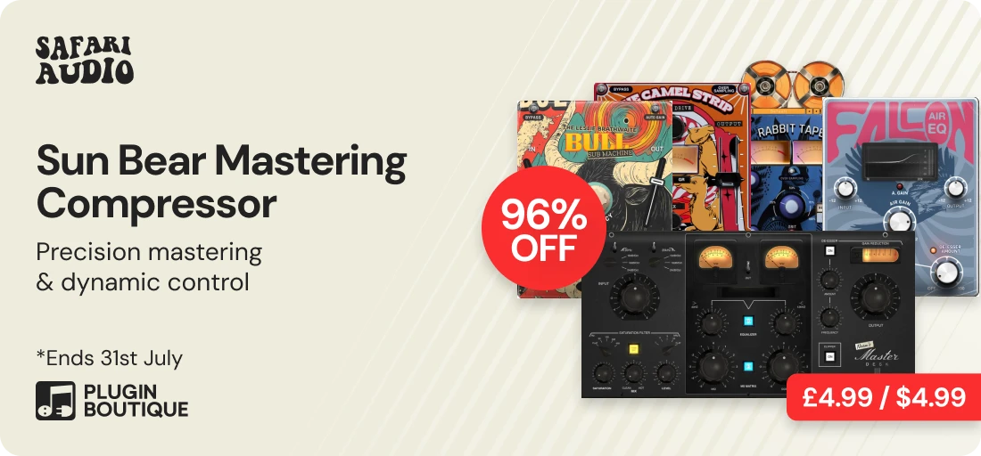 Safari Audio Sub Bear Mastering Compressor Sale