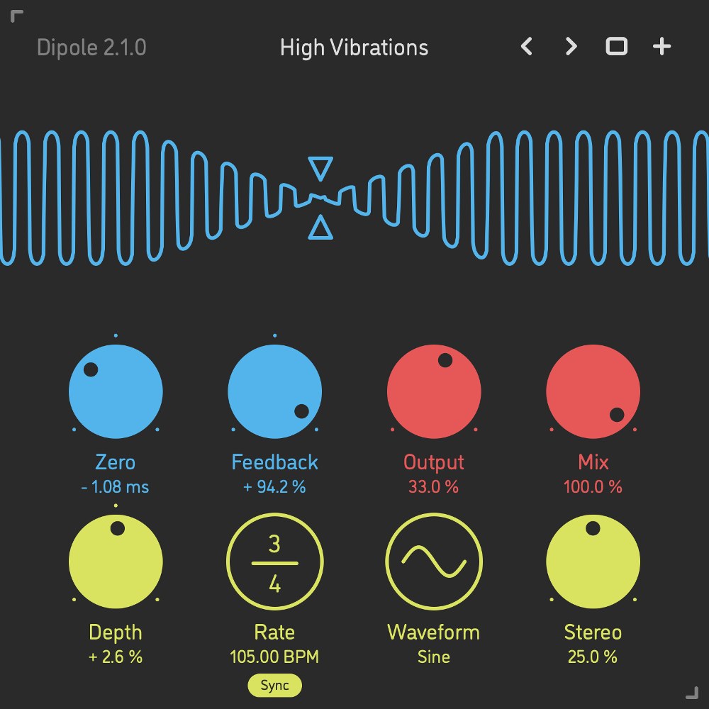 Sinevibes Dipole - UI Image 2