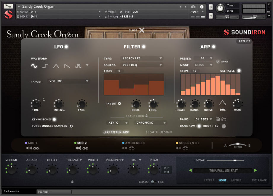 Soundiron Sandy Creek Organ - UI 2