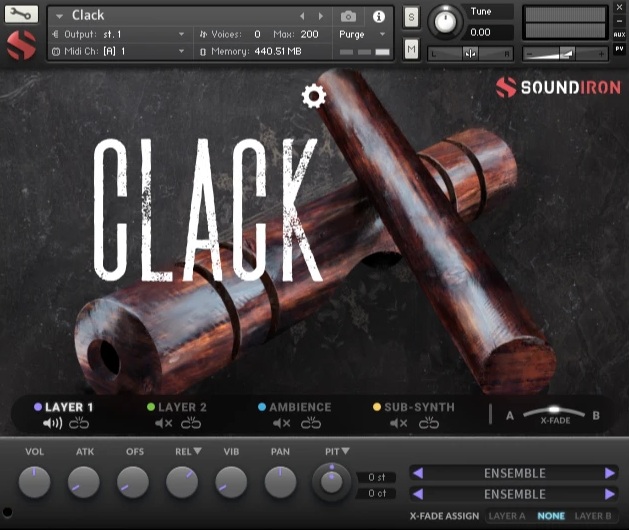 Soundiron Clack - UI 1