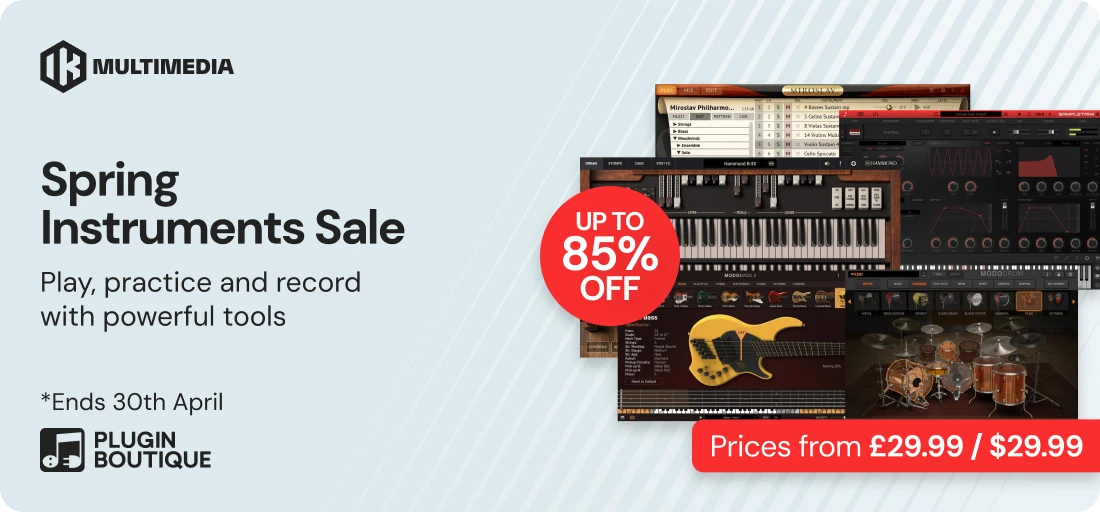 IK Multimedia Spring Instruments Sale