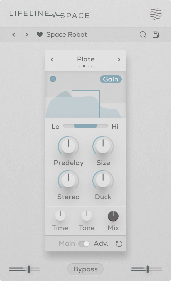 Lifeline Space - Advanced View