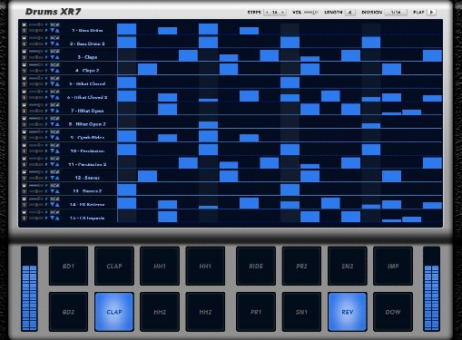 Muze Max - Drums GUI