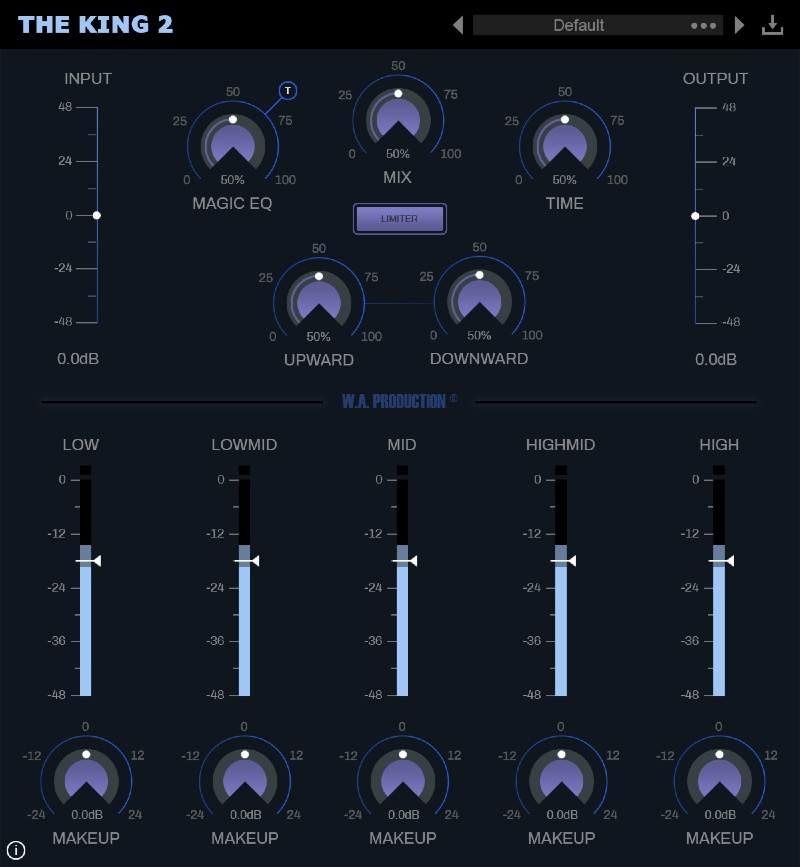 W.A Production The King 2 - User Interface