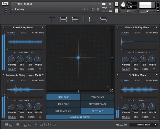 Trails interface