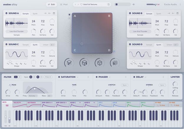 Evolve Alloy のセールバナー