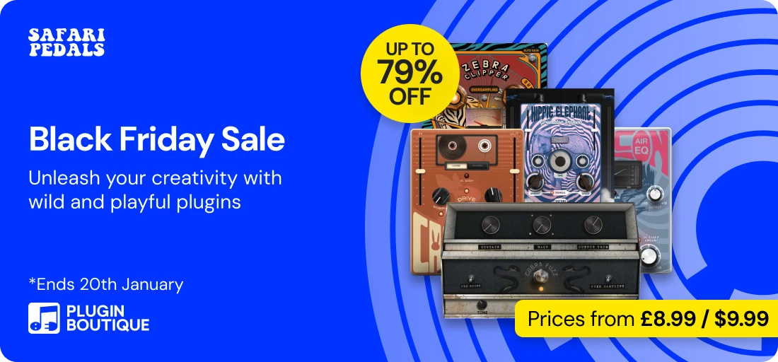 Safari Pedals Black Friday Sale