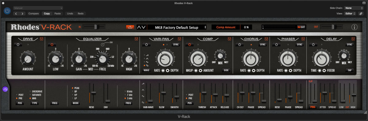 V-Rack - Expanded UI