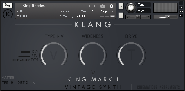 VINTAGE SYNTH: King Mark I