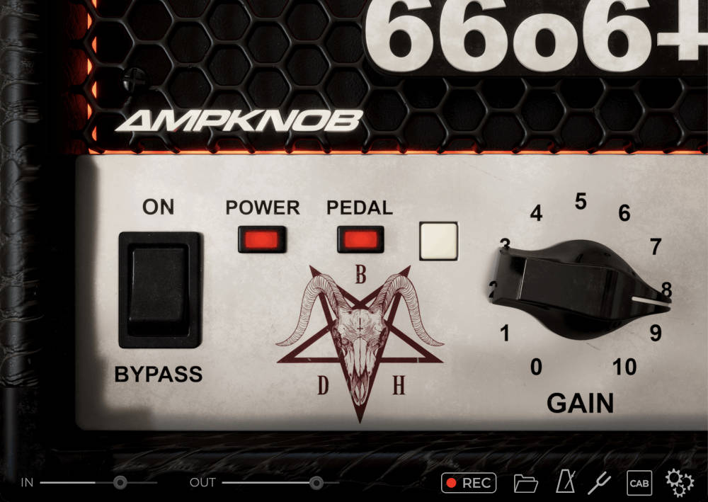 Bogren Digital AmpKnob BDH 66o6+ - GUI