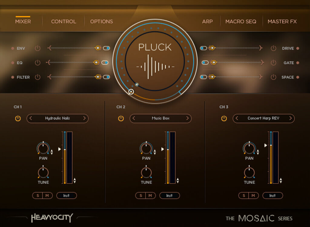 Heavyocity Mosaic Pluck - Main