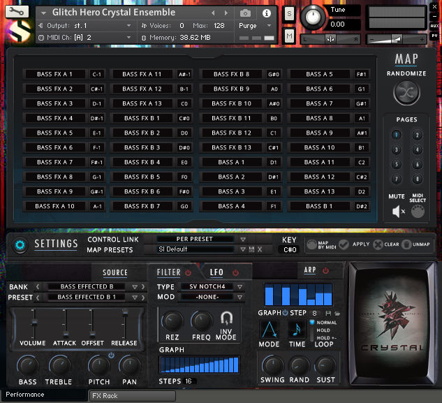 Soundiron Glitch Hero - Ensemble UI