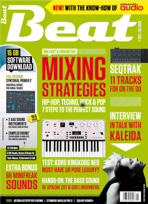 Beat Magazine #220 – May 2024 interface