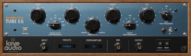Warmy EP1A Tube EQ V2 screenshot