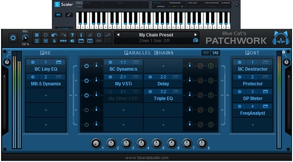 Blue Cat's PatchWork for Scaler 2