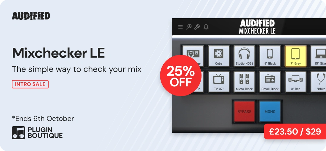 Audified MixChecker LE Intro Sale