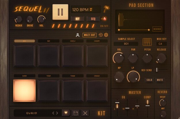 Sequel 2 interface
