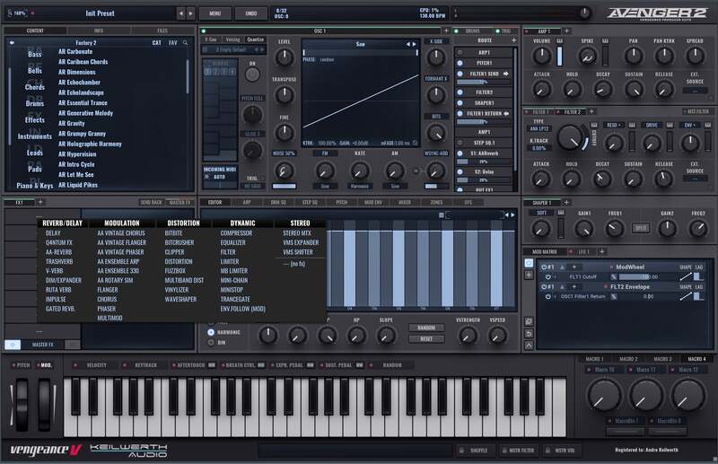 Vengeance Sounds VPS Avenger 2 - Filter