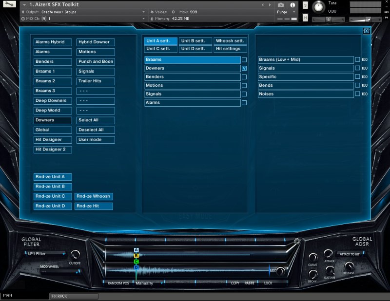 Keepforest AizerX - Trailer SFX Designer Toolkit | UI Image 2