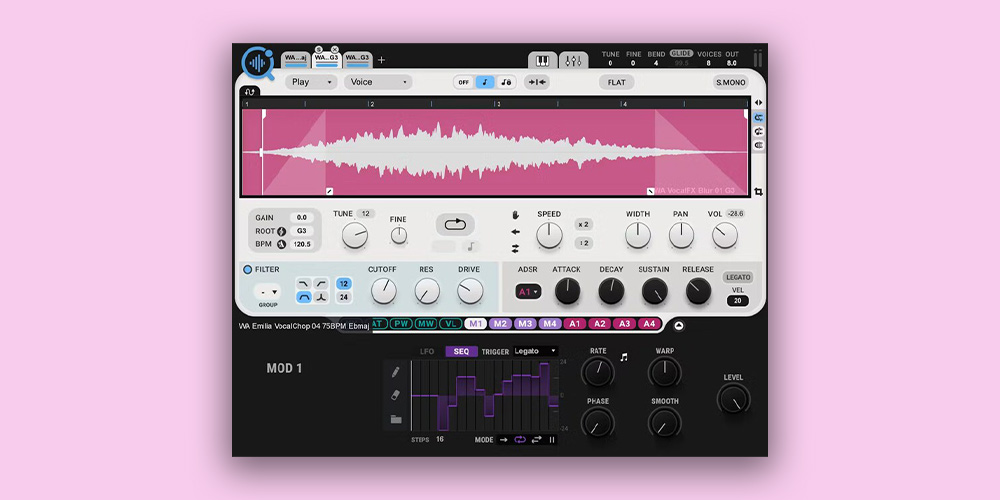Waves CR8 Creative Sampler