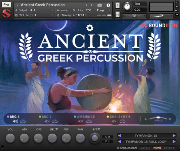 Ancient Greek Percussion