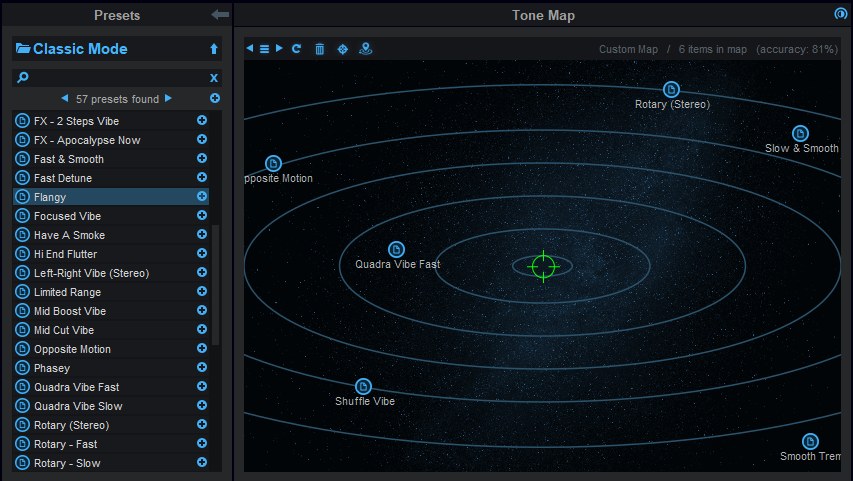 Blue Cat Audio Blue Cat's PolyVibe - Tone Explorer View
