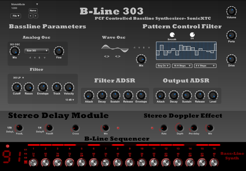 SonicXTC B-Line 303