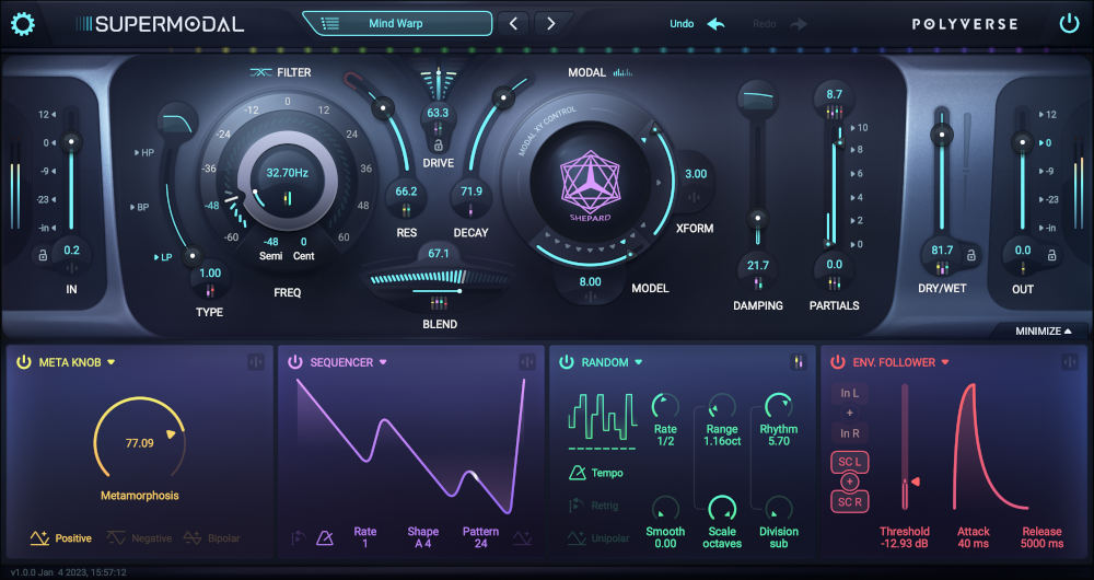 Polyverse Supermodal - GUI