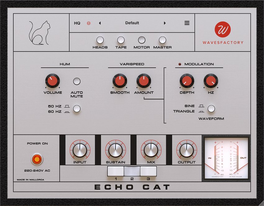 Wavesfactory Echo Cat - Motor