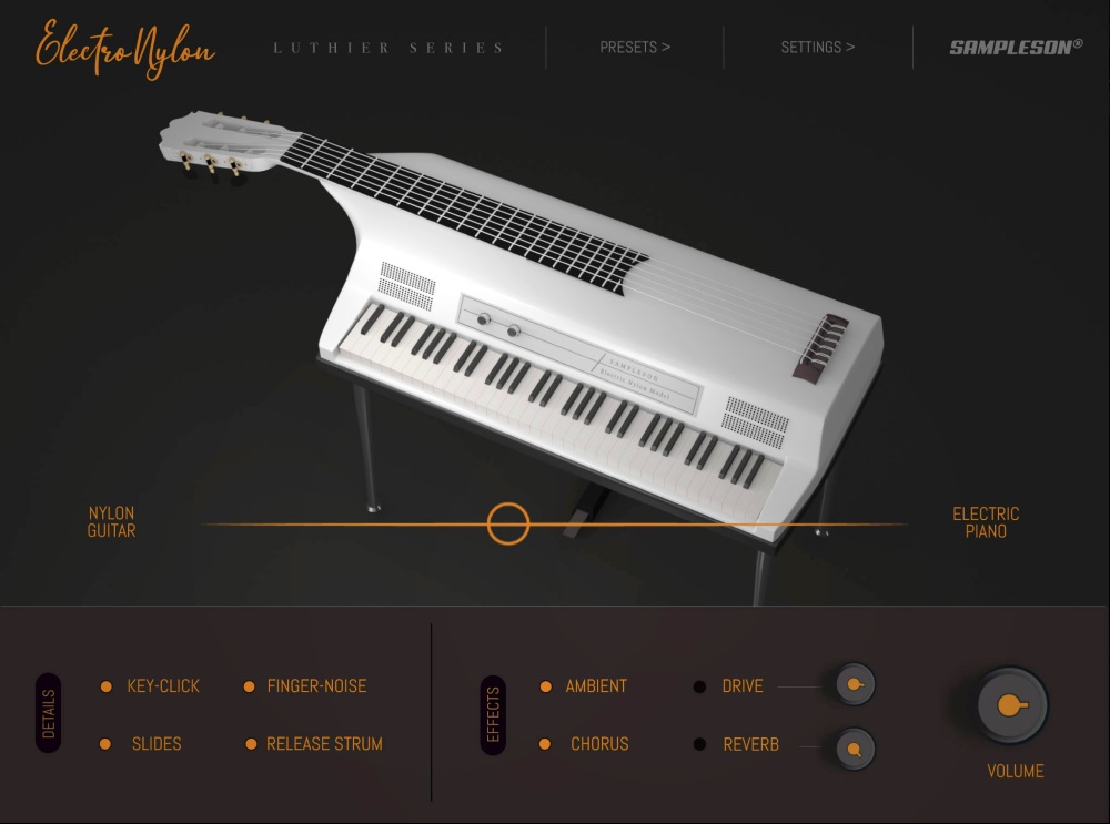 Sampleson ElectroNylon - UI