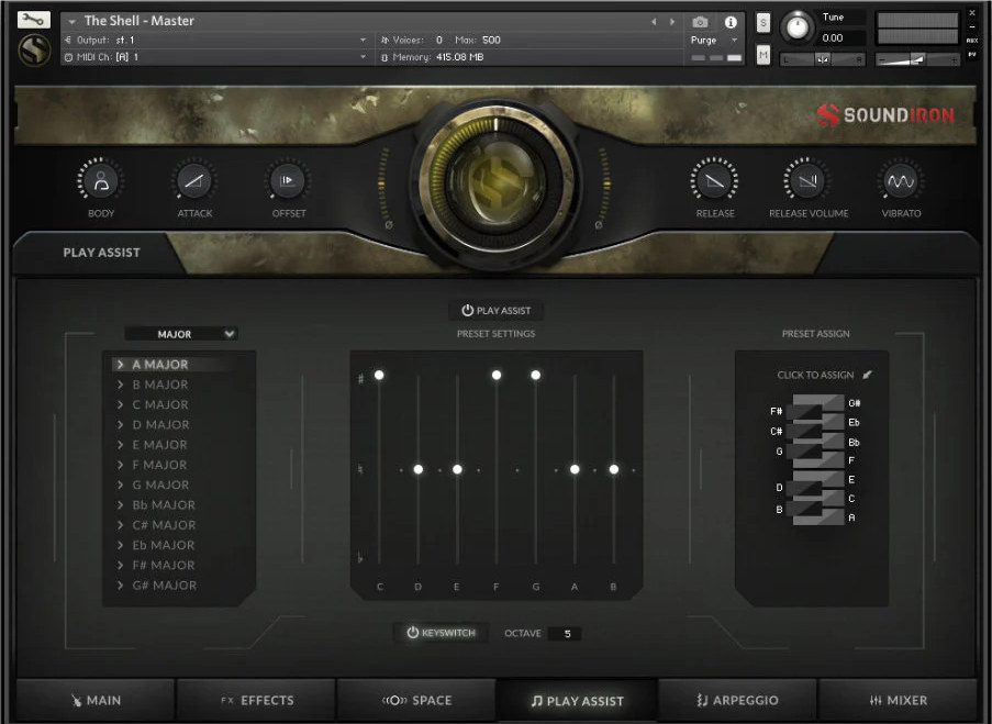 Artillery Shell Cello - UI 8