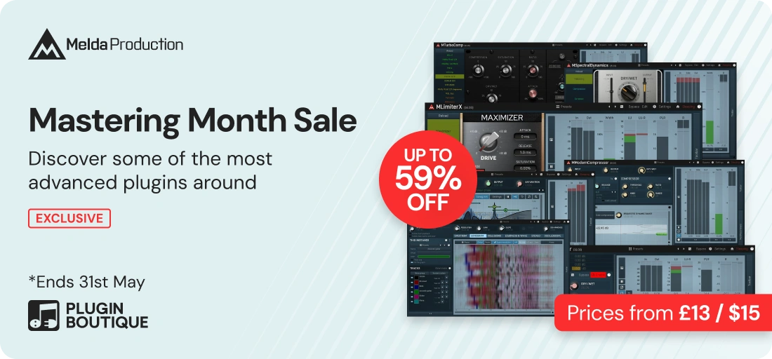 MeldaProduction Mastering Month Sale (Exclusive)